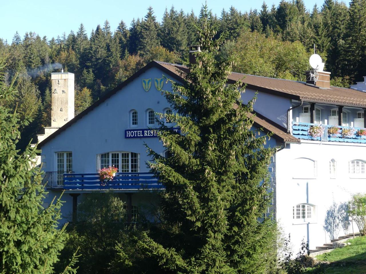 Hotel Aux Truites Bleues Fort-du-Plasne Exteriér fotografie